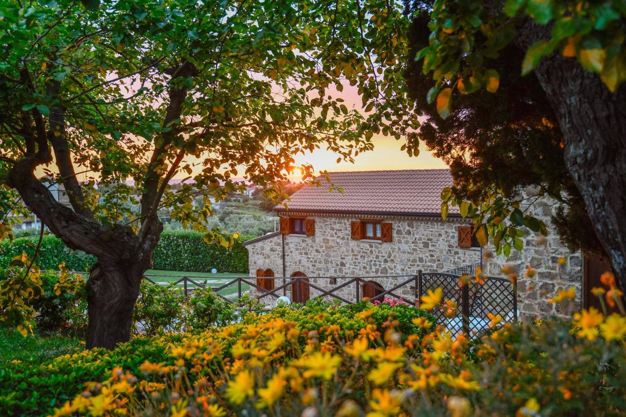 Villa Casale Il Sauco Santa Maria di Castellabate Exterior foto