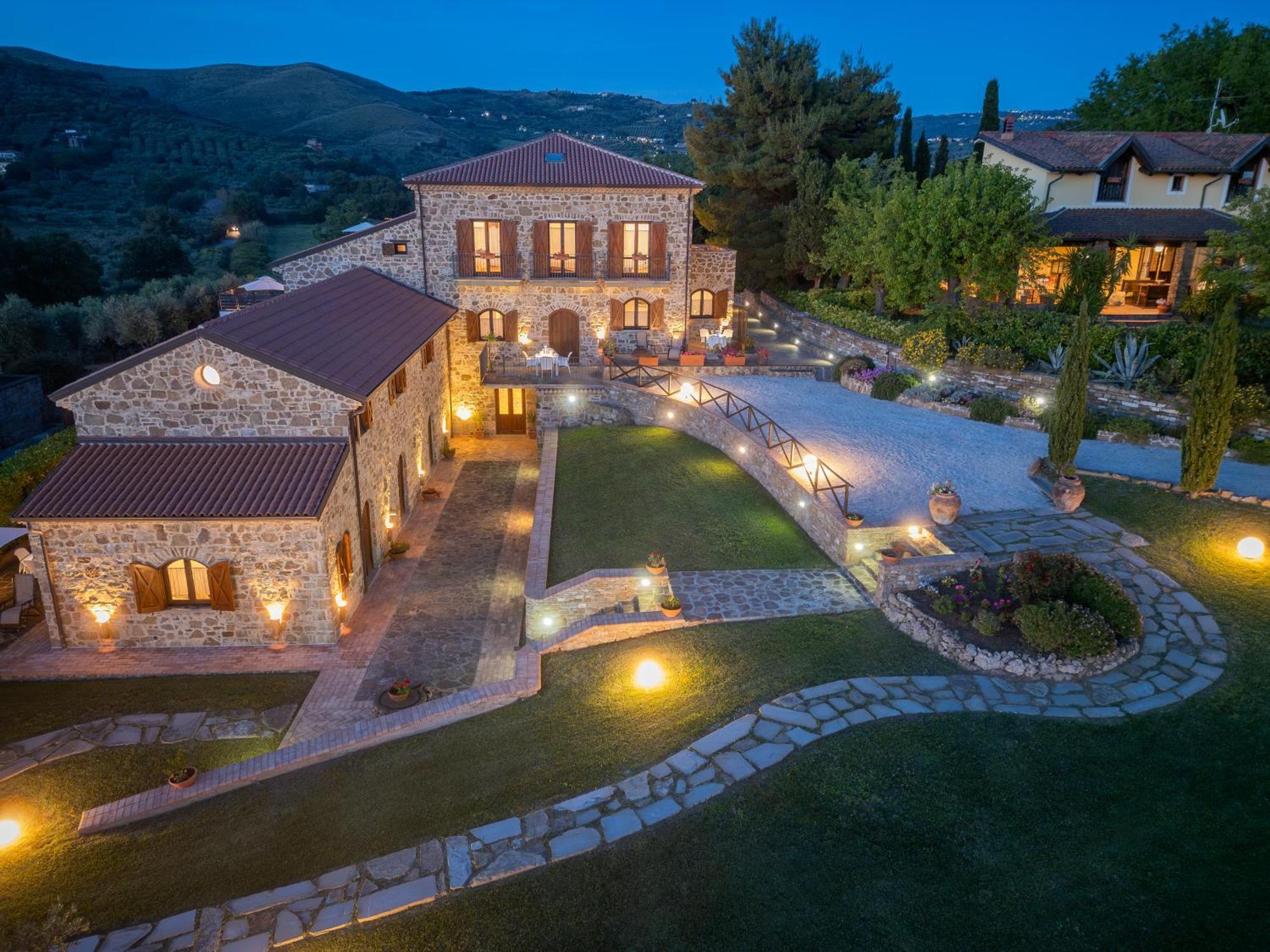 Villa Casale Il Sauco Santa Maria di Castellabate Exterior foto